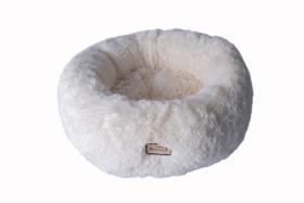 Cama para animais de estimação Armarkat C70NBS-M Ultra Plush Medium 71x71x23 cm branca
