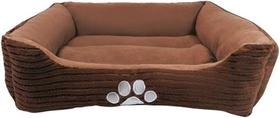 Cama para animais de estimação Long Rich HCT REC-005, café retangular reversível
