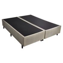 Cama para Box King Barcelona Bege 193x203 - ApoloSpuma