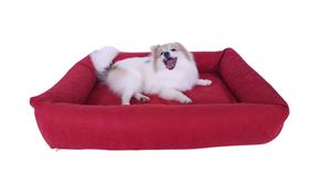 Cama Para Cachorro 88x68 Cm Porte Médio 100% Lavável Escolha a cor! - Pet Querido