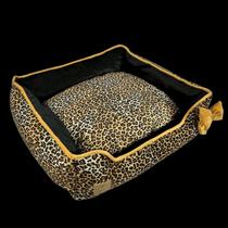 Cama para cachorro cama para gato caminha para pet retangular animal print cachorrinho pequeno a porte grande