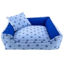 Cama para Cachorro Caminha Pet Lavavel Fundo Antifriagem Impermeavel Porte Pequeno e Medio Quadrada Coroa Cama para Cachorro Caminha Pet Lavavel Fundo Antifriagem Impermeavel Porte Pequeno e Medio Quadrada Coroa