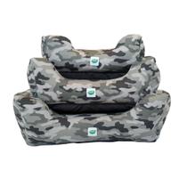 Cama para Cachorro Camuflada e Ecológica Zonipet