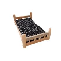 Cama Para Cachorro De Madeira Pinus Com Colchão - Compmovel