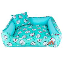 Cama Para Cachorro e Gato 50x50 Caminha Lavável JN Pet