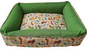 Cama para cachorro e gato macia e lavável - King of Pets