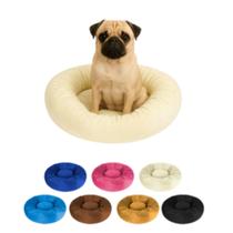 Cama Para Cachorro Gato Cama Pet Pelúcia Redonda Tamanhos P, M , G e GG - Varias Cores