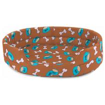 Cama Para Cachorro Gato Caminha Pet 38x38 Lavável Na Máquina Espuma Macia Estampado