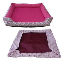 Cama Para Cachorro Grande Cama Gg Cama 95x95cm + Capa Extra