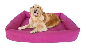 Cama Para Cachorro Grande ESCOLHA A COR 100 x 87 cm - RESISTENTE E FÁCIL DE LIMPAR
