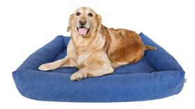 Cama Para Cachorro Grande ESCOLHA A COR 100 x 87 cm - RESISTENTE E FÁCIL DE LIMPAR