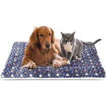 Cama para cachorro Mora Pets, tapete reversível de fleece para caixa de transporte, 104 x 74 cm Cama para cachorro Mora Pets, tapete reversível de fleece para caixa de transporte, 104 x 74 cm