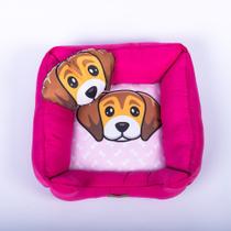 Cama Para Cachorro Pequeno e Médio Com Fundo Impermeável