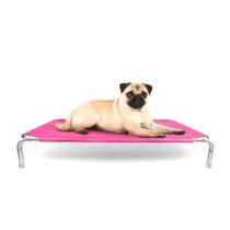 Cama Para Cachorro Pets Suspensa Rosa Tamanho M