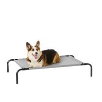 Cama para cães Amazon Basics Respirable Cooling Elevated Medium Grey