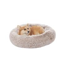Cama para cães Bedfolks Calming Donut de 30 cm redonda para cães de médio porte Cama para cães Bedfolks Calming Donut de 30 cm redonda para cães de médio porte