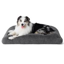 Cama para cães Bedsure 104x74cm, almofada de caixa grande lavável de pele sintética