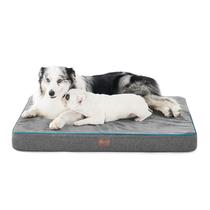 Cama para cães Bedsure Memory Foam Ortopédica Impermeável Cinza L Plus Cama para cães Bedsure Memory Foam Ortopédica Impermeável Cinza L Plus