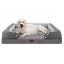 Cama para cães Comfort Expression Jumbo impermeável ortopédica cinza Cama para cães Comfort Expression Jumbo impermeável ortopédica cinza