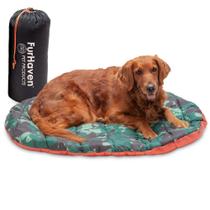 Cama para cães de viagem ao ar livre Furhaven Trail Pup para cães grandes Cama para cães de viagem ao ar livre Furhaven Trail Pup para cães grandes