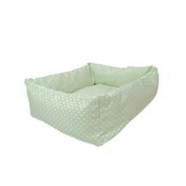 Cama para Cães e Gatos CamaPet Bolinha Verde Lona Tamanho G