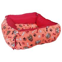 Cama para Cães e Gatos MicroPet VERMELHO - 3 Tamanhos