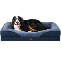 Cama para cães EHEYCIGA Memory Foam XL ortopédica impermeável 42x30x19cm Cama para cães EHEYCIGA Memory Foam XL ortopédica impermeável 42x30x19cm