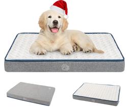 Cama para cães EMPSIGN reversível fria/quente para Crate Pad Grey