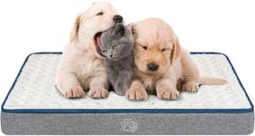 Cama para cães EMPSIGN reversível fria/quente para Crate Pad Grey