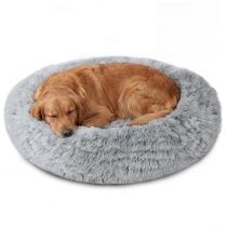 Cama para Cães JOLLYVOGUE 79 cm Calmante em Formato de Donut, Média, até 20 kg Cama para Cães JOLLYVOGUE 79 cm Calmante em Formato de Donut, Média, até 20 kg