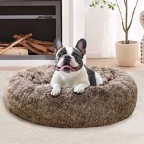 Cama para cães JOLLYVOGUE Small Calming Anti-Ansiety Donut Cuddler