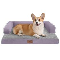 Cama para cães MEKIY Média Ortopédica Impermeável 76x56x17 cm Cama para cães MEKIY Média Ortopédica Impermeável 76x56x17 cm