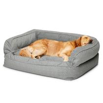 Cama para cães Orvis Comfortfill-Eco Couch Grey Tweed Small