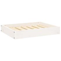 Cama para cães VidaXL Solid Pinewood Confortável 24,2 x 19,3 x 3,5 polegadas