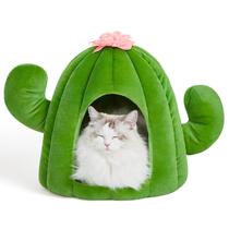 Cama para Gatos VETRESKA Cactus para Gatos de Interior con Cojín Removible