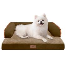 Cama para Perro MEKIY Ortopédica con Espuma de Memoria Lavable e Impermeable