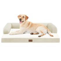 Cama para Perro MEKIY Ortopédica Impermeable de Espuma Viscoelástica XXL Beige Cama para Perro MEKIY Ortopédica Impermeable de Espuma Viscoelástica XXL Beige