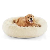 Cama para Perros Bedsure Calmante Tipo Donut Lavable para Perros Extra Grandes