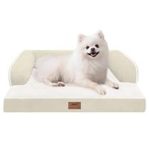 Cama para Perros MEKIY Ortopédica con Espuma de Memoria, Lavable e Impermeable Cama para Perros MEKIY Ortopédica con Espuma de Memoria, Lavable e Impermeable
