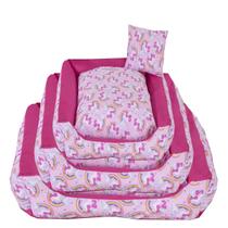 Cama Para Pet Cães e Gatos Unicolors Rosa Deccoralle