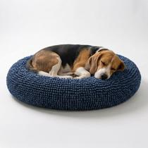 Cama para Pet Muddy Mat Cloud K-9 Donut Azul Marinho 89x89cm Cama para Pet Muddy Mat Cloud K-9 Donut Azul Marinho 89x89cm
