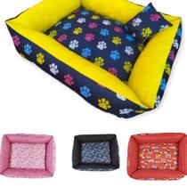 Cama Para Pet Pequeno Caminha Retangulares Pra Caes e gatos 50cm x 40cm Estampas Cama Para Pet Pequeno Caminha Retangulares Pra Caes e gatos 50cm x 40cm Estampas