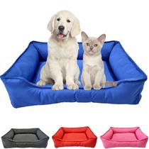 Cama Para Pet Retangular G Tactel Com Zíper