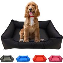 Cama Para Pet Retangular Impermeável M Lavável Com Zíper