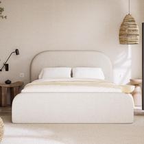 cama para quarto estofada tamanho grande king 195 luxuosa cama para quarto estofada tamanho grande king 195 luxuosa