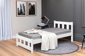 Cama Para Quarto Reforçada Solteiro Pop Para De MDF Com Estrado Fixo Estilo Rustico Cama Para Quarto Reforçada Solteiro Pop Para De MDF Com Estrado Fixo Estilo Rustico