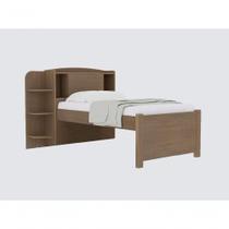 Cama Para Solteiro Milênio - D' Doro Castanho Cama Para Solteiro Milênio - D' Doro Castanho