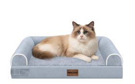 Cama Pequena para Cães NANUYA Ortopédica Impermeável com Bordas Cama Pequena para Cães NANUYA Ortopédica Impermeável com Bordas