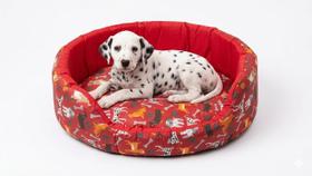 Cama Pequena Pet Tufada Moderna Confortável Cães E Gatos Cor:VermelhoTamanho:GG Cama Pequena Pet Tufada Moderna Confortável Cães E Gatos Cor:VermelhoTamanho:GG