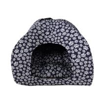 Cama Pet 2x1 Casinha Cabana Toca Iglu Cães Gato Almofada Cama Pet 2x1 Casinha Cabana Toca Iglu Cães Gato Almofada